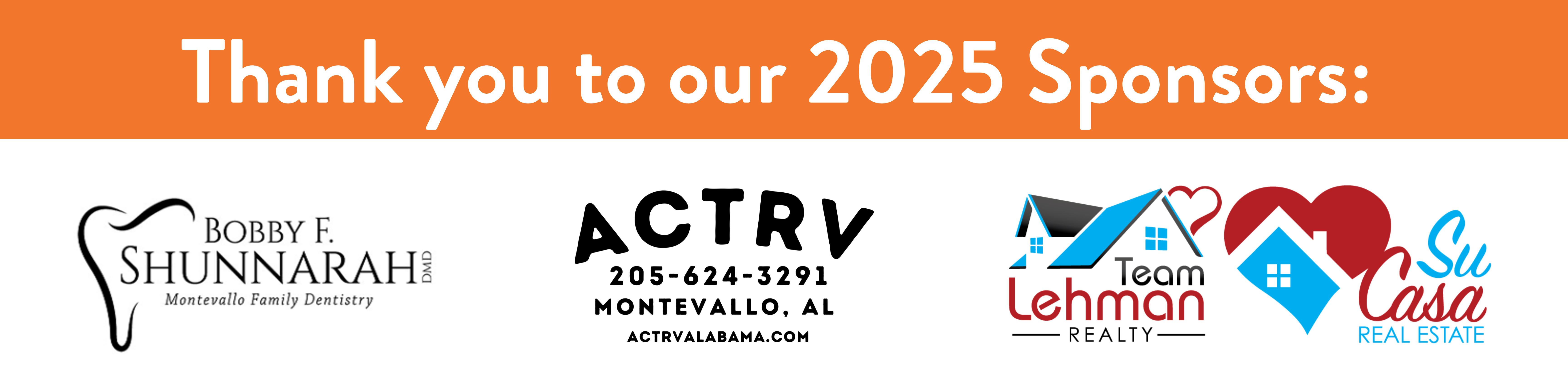 2025 Friday Nights at the Cove sponsor banner